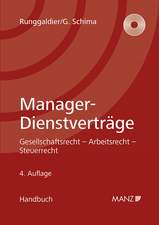 Manager Dienstverträge