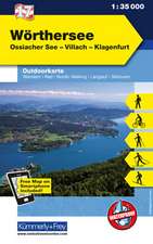 KuF Österreich Outdoorkarte 17 Wörthersee 1 : 35 000