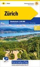 Zürich Wanderkarte 1:60 000 Nr. 06