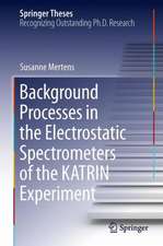 Background Processes in the Electrostatic Spectrometers of the KATRIN Experiment