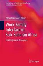 Work–Family Interface in Sub-Saharan Africa