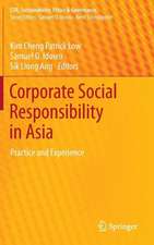 Corporate Social Responsibility in Asia: Practice and Experience