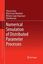 Numerical Simulation of Distributed Parameter Processes