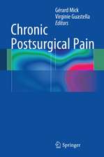 Chronic Postsurgical Pain