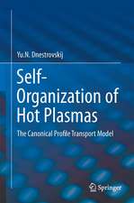 Self-Organization of Hot Plasmas: The Canonical Profile Transport Model