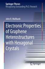 Electronic Properties of Graphene Heterostructures with Hexagonal Crystals