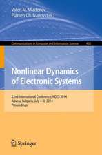 Nonlinear Dynamics of Electronic Systems: 22nd International Conference, NDES 2014, Albena, Bulgaria, July 4-6, 2014. Proceedings