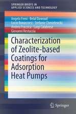 Characterization of Zeolite-Based Coatings for Adsorption Heat Pumps