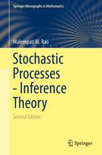 Stochastic Processes - Inference Theory