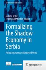 Formalizing the Shadow Economy in Serbia: Policy Measures and Growth Effects