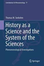 History as a Science and the System of the Sciences