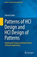 Patterns of HCI Design and HCI Design of Patterns: Bridging HCI Design and Model-Driven Software Engineering