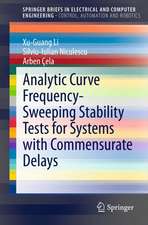 Analytic Curve Frequency-Sweeping Stability Tests for Systems with Commensurate Delays