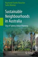 Sustainable Neighbourhoods in Australia: City of Sydney Urban Planning