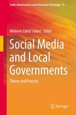 Social Media and Local Governments: Theory and Practice