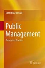 Public Management: Theory and Practice