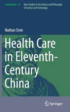 Health Care in Eleventh-Century China