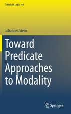 Toward Predicate Approaches to Modality