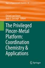 The Privileged Pincer-Metal Platform: Coordination Chemistry & Applications