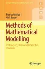 Methods of Mathematical Modelling