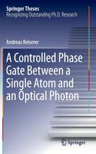 A Controlled Phase Gate Between a Single Atom and an Optical Photon