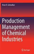 Production Management of Chemical Industries