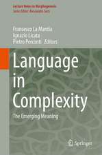 Language in Complexity: The Emerging Meaning