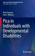 Pica in Individuals with Developmental Disabilities 