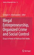 Illegal Entrepreneurship, Organized Crime and Social Control: Essays in Honor of Professor Dick Hobbs