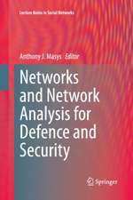 Networks and Network Analysis for Defence and Security