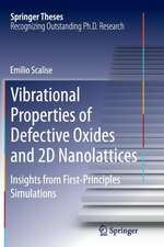 Vibrational Properties of Defective Oxides and 2D Nanolattices: Insights from First-Principles Simulations