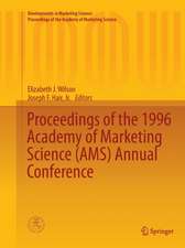 Proceedings of the 1996 Academy of Marketing Science (AMS) Annual Conference