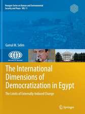 The International Dimensions of Democratization in Egypt: The Limits of Externally-Induced Change