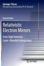 Relativistic Electron Mirrors: from High Intensity Laser–Nanofoil Interactions