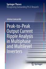 Peak-to-Peak Output Current Ripple Analysis in Multiphase and Multilevel Inverters