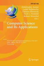 Computer Science and Its Applications