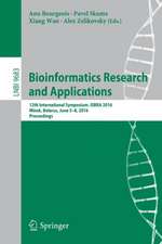 Bioinformatics Research and Applications: 12th International Symposium, ISBRA 2016, Minsk, Belarus, June 5-8, 2016, Proceedings