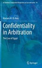 Confidentiality in Arbitration: The Case of Egypt