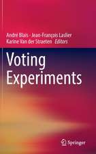 Voting Experiments