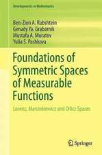 Foundations of Symmetric Spaces of Measurable Functions