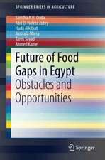 Future of Food Gaps in Egypt: Obstacles and Opportunities