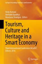 Tourism, Culture and Heritage in a Smart Economy