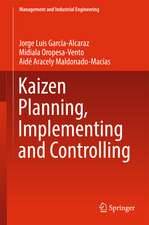 Kaizen Planning, Implementing and Controlling