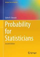 Probability for Statisticians