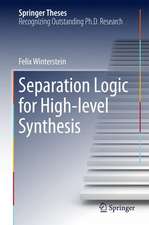 Separation Logic for High-level Synthesis