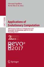 Applications of Evolutionary Computation: 20th European Conference, EvoApplications 2017, Amsterdam, The Netherlands, April 19-21, 2017, Proceedings, Part II