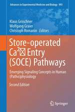 Store-Operated Ca²⁺ Entry (SOCE) Pathways: Emerging Signaling Concepts in Human (Patho)physiology