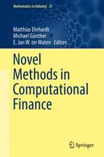 Novel Methods in Computational Finance