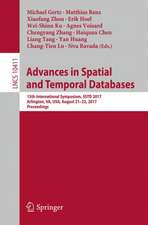 Advances in Spatial and Temporal Databases: 15th International Symposium, SSTD 2017, Arlington, VA, USA, August 21 – 23, 2017, Proceedings