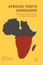 African Youth Languages: New Media, Performing Arts and Sociolinguistic Development